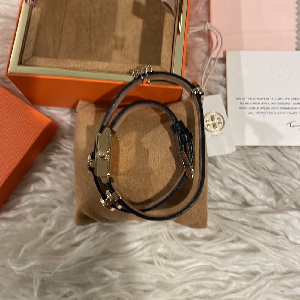 Tory Burch
Saucy Charm Double Wrap Watch, 25mm - Picture 2 of 4